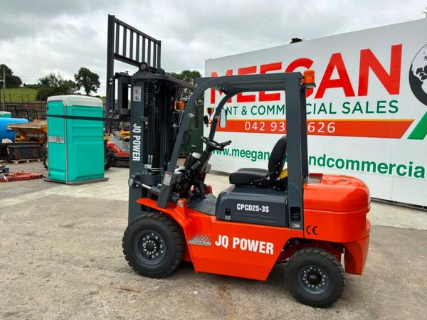 New / unused JQ Power 2.5 ton forklift..container 391701235