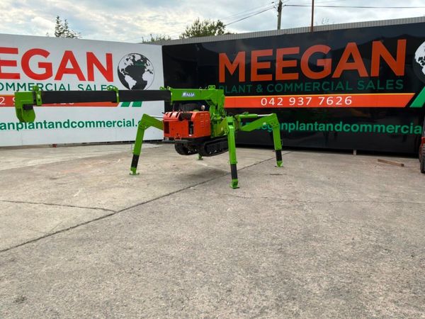 Asaka Self propelled rubber tracked spider crane.. 391963590