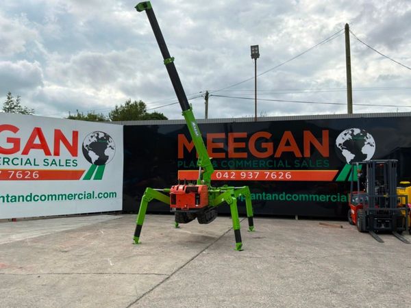 Asaka Self propelled rubber tracked spider crane.. 391963686
