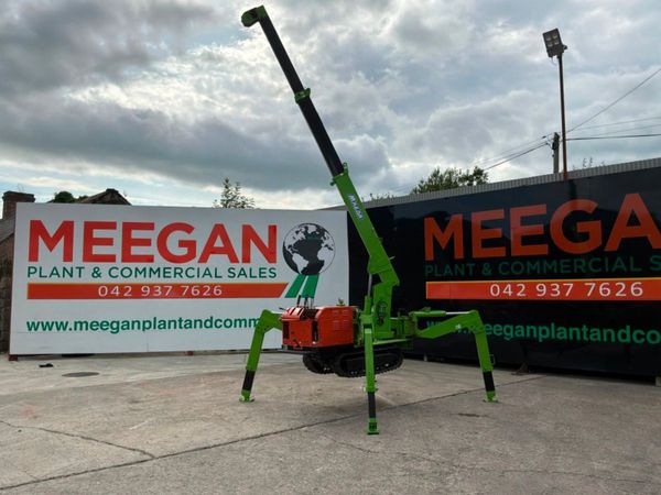 Asaka Self propelled rubber tracked spider crane.. 391963698