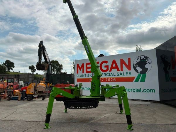 Asaka Self propelled rubber tracked spider crane.. 391963612