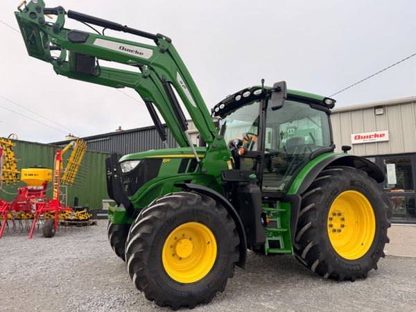 2023 John Deere 6R120 & Q4M Loader 392016367