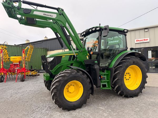 2023 John Deere 6R120 & Q4M Loader 392016368