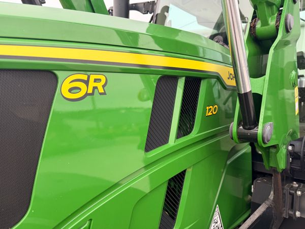 2023 John Deere 6R120 & Q4M Loader 392016371