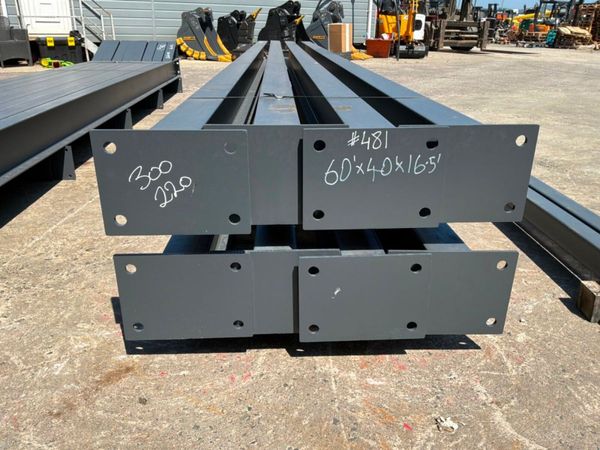 New  60ft x 40ft x17ft Portal frame steel shed.... 392151944