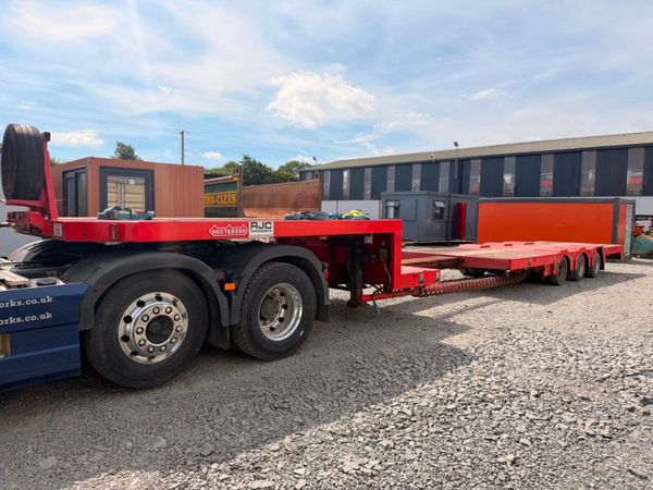 38 FT .... 2010 Nooteboom 3 axle extender Lowloade 392195241