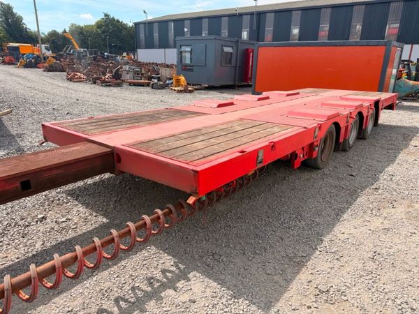 38 FT .... 2010 Nooteboom 3 axle extender Lowloade 392195243