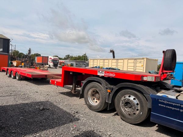 38 FT .... 2010 Nooteboom 3 axle extender Lowloade 392195226