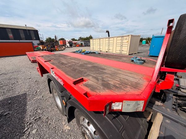 38 FT .... 2010 Nooteboom 3 axle extender Lowloade 392195227