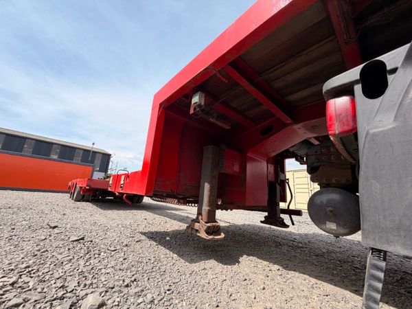 38 FT .... 2010 Nooteboom 3 axle extender Lowloade 392195232