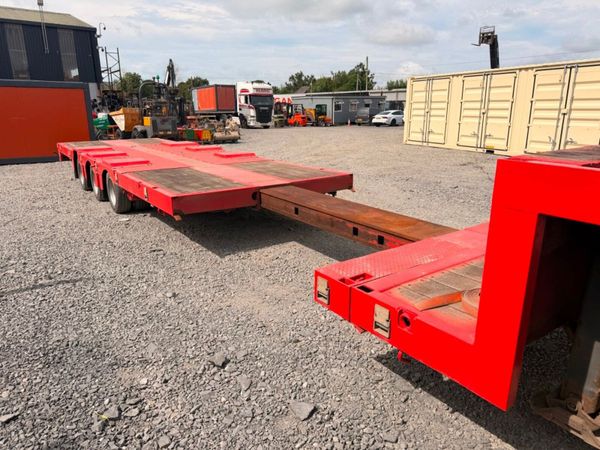 38 FT .... 2010 Nooteboom 3 axle extender Lowloade 392195233
