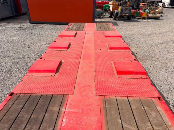 38 FT .... 2010 Nooteboom 3 axle extender Lowloade 392195235
