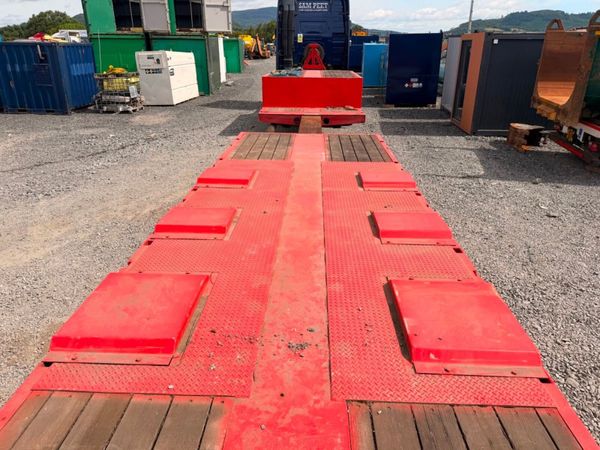 38 FT .... 2010 Nooteboom 3 axle extender Lowloade 392195237