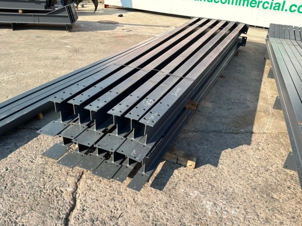 New / unused 100ft x 40ft x 17ft portal frame shed 392106745