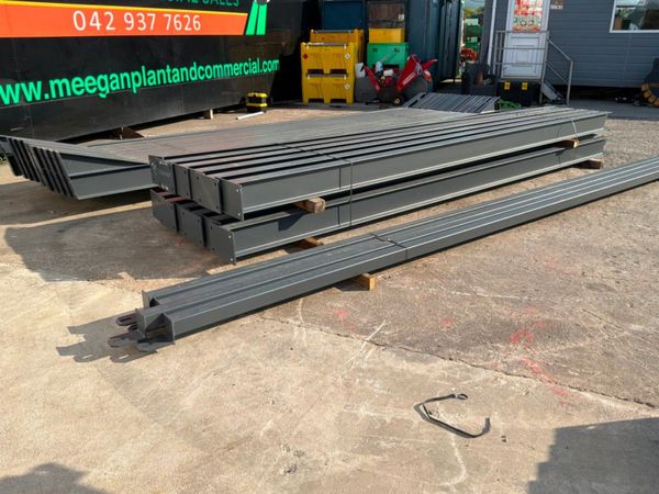 New / unused 100ft x 40ft x 17ft portal frame shed 392106756