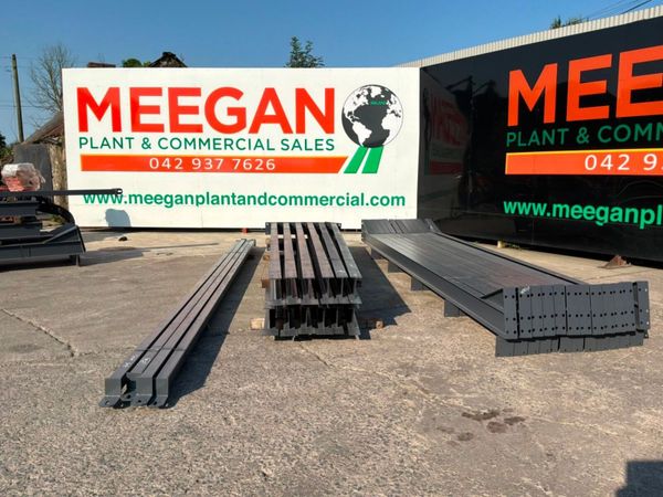 New / unused 100ft x 40ft x 17ft portal frame shed 392106761