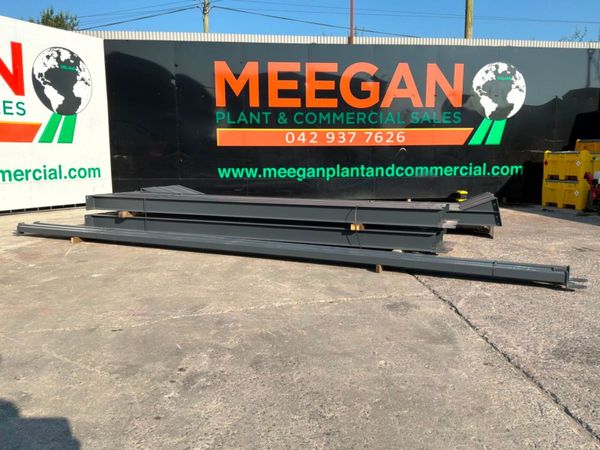 New / unused 100ft x 40ft x 17ft portal frame shed 392106729