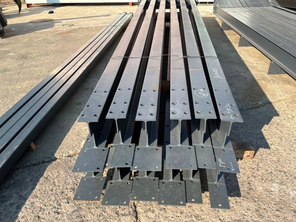 New / unused 100ft x 40ft x 17ft portal frame shed 392106732