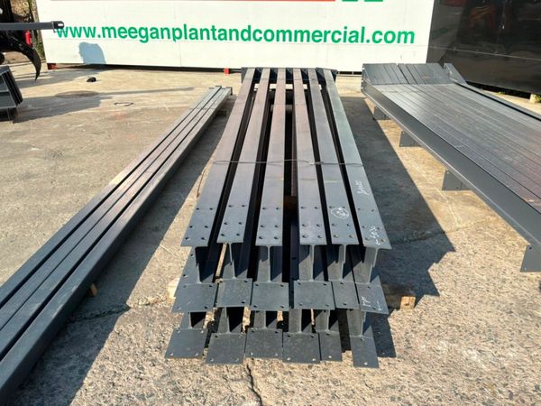 New / unused 100ft x 40ft x 17ft portal frame shed 392106737