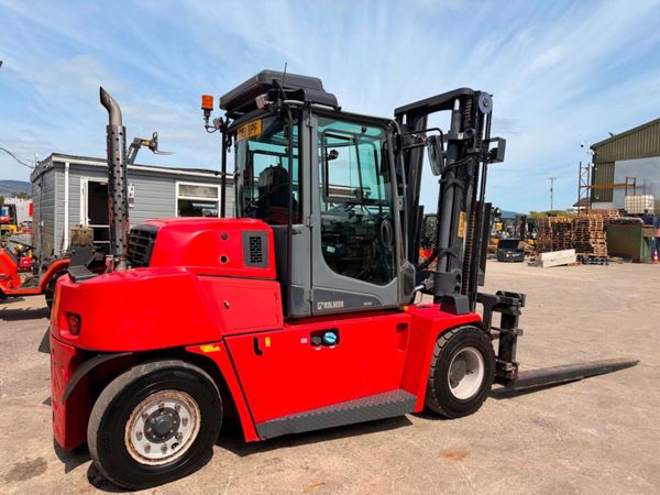 2018 KALMAR 6 TON forklift ...FULL CAB...8 FT FORK 392240645