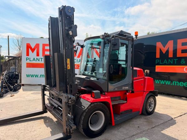 2018 KALMAR 6 TON forklift ...FULL CAB...8 FT FORK 392240617
