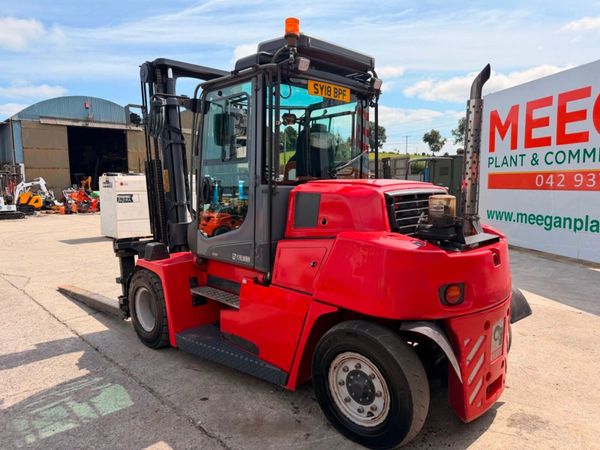 2018 KALMAR 6 TON forklift ...FULL CAB...8 FT FORK 392240632