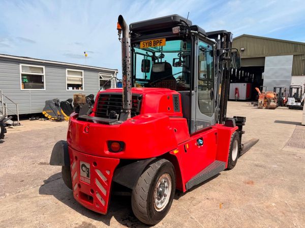 2018 KALMAR 6 TON forklift ...FULL CAB...8 FT FORK 392240637