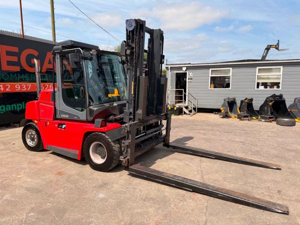 2018 KALMAR 6 TON forklift ...FULL CAB...8 FT FORK 392240870
