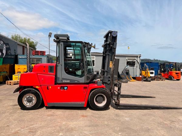 2018 KALMAR 6 TON forklift ...FULL CAB...8 FT FORK 392240887