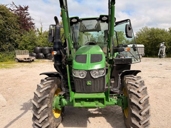 2022 John Deere 6100M & John Deere loader 392259491