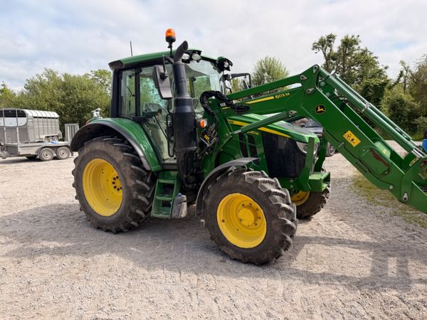 2022 John Deere 6100M & John Deere loader 392259498