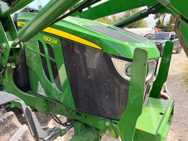 2022 John Deere 6100M & John Deere loader 392259500