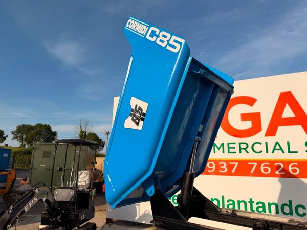 2019 cormidi c10.85 stand on hi tip tracked dumper 392293752