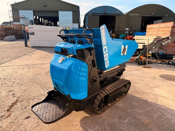 2019 cormidi c10.85 stand on hi tip tracked dumper 392293736