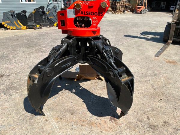 New / unused scrap grab / grapple.....45mm pins... 392227356