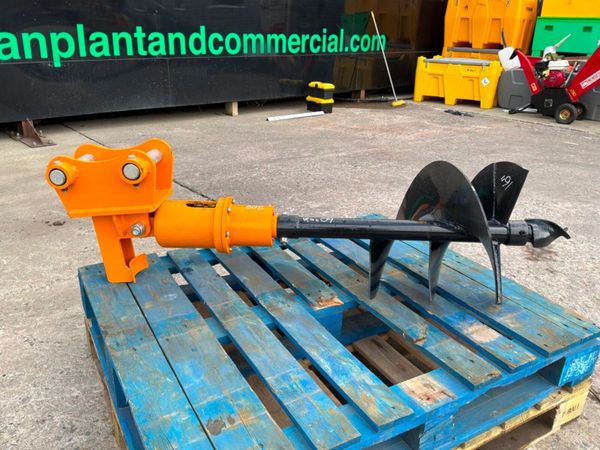 New / unused mini digger 16" Auger drill....40mm.. 392227368
