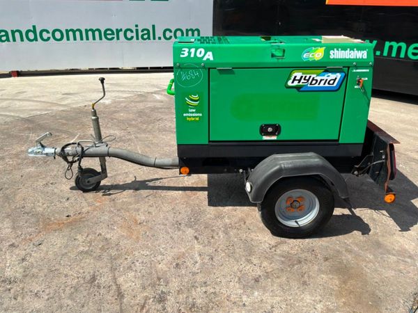 2022 Shindaiwa 310 generator/ welder.....411 hours 392400142