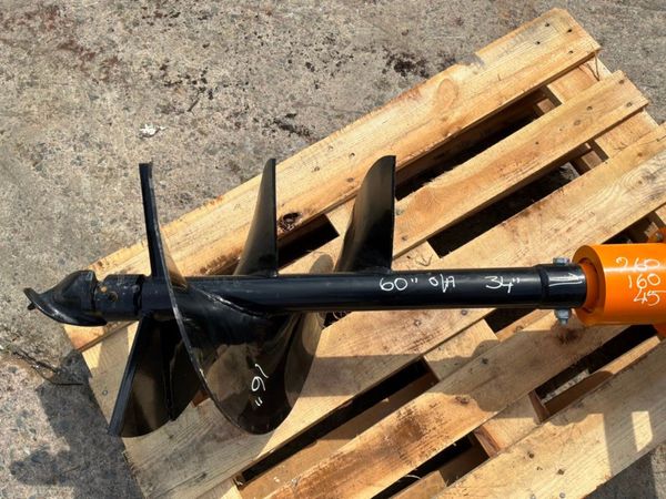 16" Hydraulic ground auger drive......45mm pins... 392504890