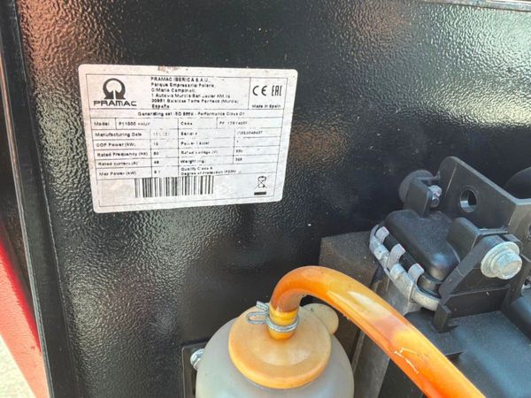 2021 Pramac p1100 mobile generator.....10kva.....6 392515076