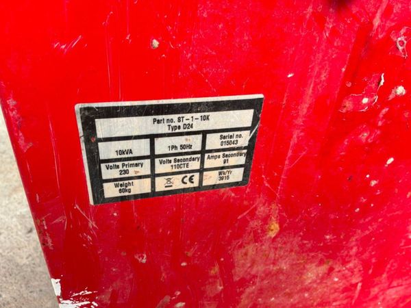 10 kva  240v / 110v Site transformer distribution 392697522