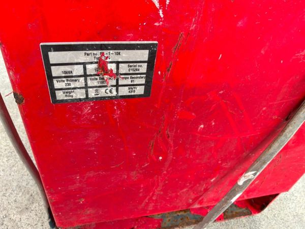 10 kva  240v / 110v Site transformer distribution 392697524