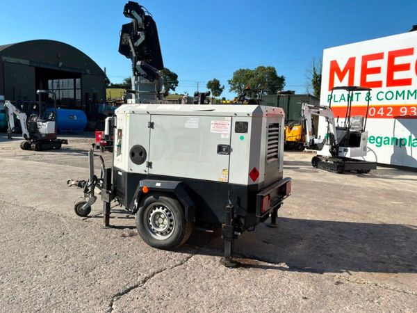 2018 Trime x-Hybrid led lighting tower...2970 hour 392611056