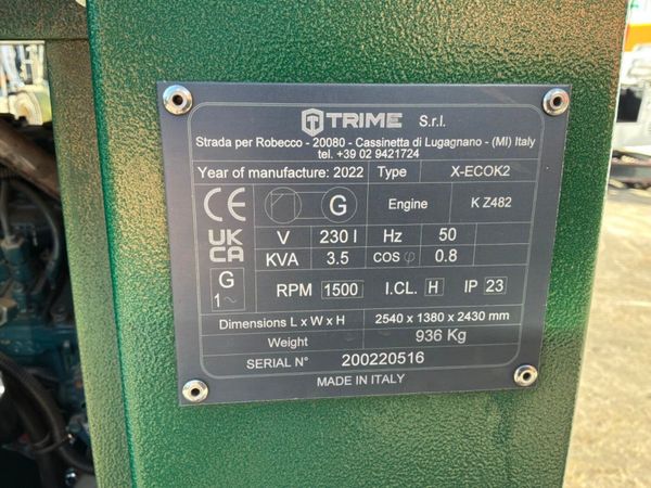 2022 Trime X-Eco k2 led lighting tower....472 hour 392611109