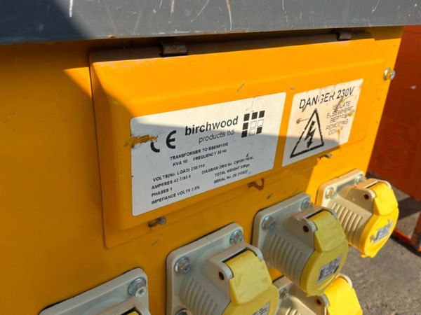 10 kva Site transformer / power supply boxes.....9 392745121