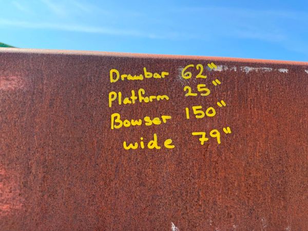 4500 LITRES AGRI FUEL BOWSER DIESEL TANKER 392704734