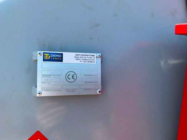 New unused 9000 litres fuel storage bowser tank... 393152774