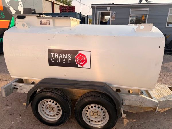 western twin axle 2,000 litre bunded fuel bowser . 393122001