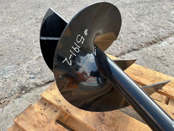 New / unused earth drill auger.....45mm pins...... 393219658