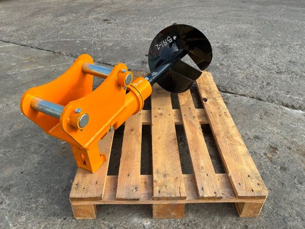 New / unused earth drill auger.....45mm pins...... 393219666