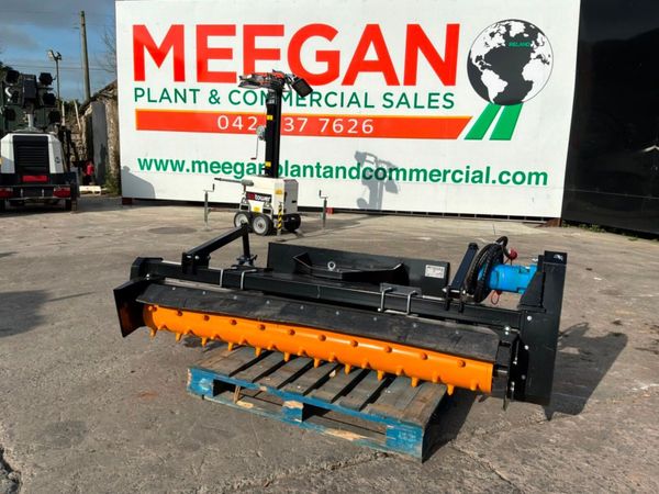 New / unused skid steer power rake / conditioner.. 393344361